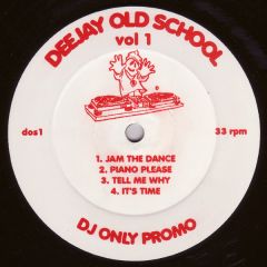 Various Artists - Various Artists - Deejay Old School Volume 1 - White