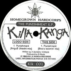 Homegrown Hardcorps - Homegrown Hardcorps - The Punishment E.P. - Killa Kanga Records