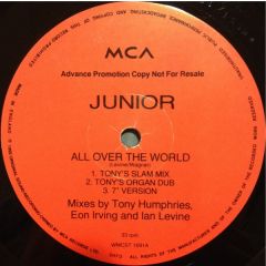 Junior - Junior - All Over The World - MCA Records