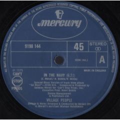 Village People - Village People - In The Navy - Mercury