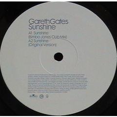 Gareth Gates - Gareth Gates - Sunshine - Bmg Uk & Ireland