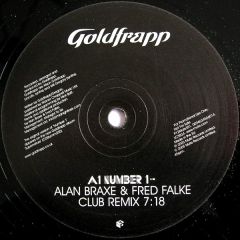 Goldfrapp - Goldfrapp - Number 1 - Mute