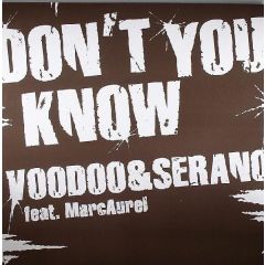 VooDoo & Serano Feat. Marc Aurel - VooDoo & Serano Feat. Marc Aurel - Don't You Know - Tipsy Tunes