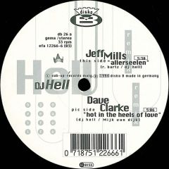 DJ Hell - DJ Hell - Allerseelen / Hot On The Heels - Disko B