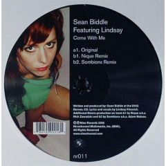 Sean Biddle - Sean Biddle - Come With Me - Nine Records