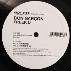 Bon Garçon - Bon Garçon - Freek U - Oxyd Records