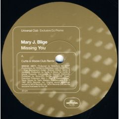 Mary J Blige - Mary J Blige - Missing You - Universal