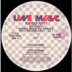 Fidelfatti - Going Back To Africa - Tribal Underground EP - Vol. 2 - Line Music