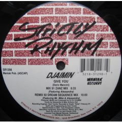 Djaimin - Djaimin - Give You - Strictly Rhythm