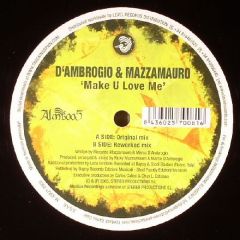 D'Ambrogio & Mazzamauro - D'Ambrogio & Mazzamauro - Make U Love Me - Almibar 5
