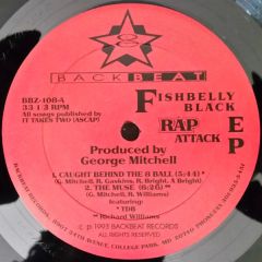 Fishbelly Black - Fishbelly Black - Rap Attack EP - Backbeat Records