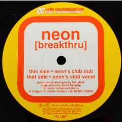 Neon - Neon - Breakthru - Color Communications