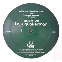 Buck Vs. Laj & Quakerman - Buck Vs. Laj & Quakerman - Living Room Chronicles Vol.1 - Leaf Recordings