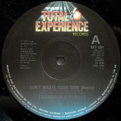 Yarbrough & Peoples - Don't Waste Your Time - Total Experience Records