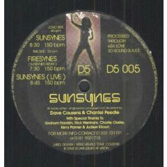 Sunsynes - Sunsynes - Sunsynes - D5 Records