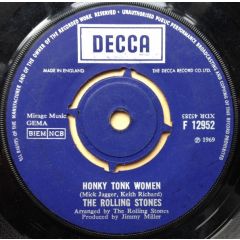 The Rolling Stones - The Rolling Stones - Honky Tonk Women / You Can't Always Get What You Want - Decca