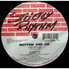 Rhythm & Co - Rhythm & Co - Stay With Me - Strictly Rhythm