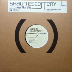 Shaun Escoffery - Shaun Escoffery - Days Like This (Remix) - Oyster Music 