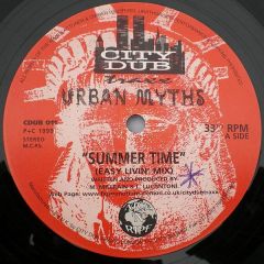 Urban Myths - Urban Myths - Summer Time - City Dubs 