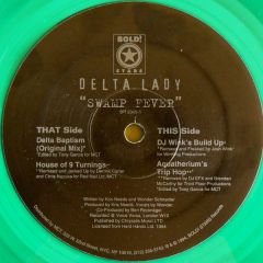 Delta Lady - Delta Lady - Swamp Fever (Green Vinyl) - Bold Stars
