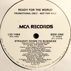 Ready For The World - Ready For The World - Straight Down To Business - MCA