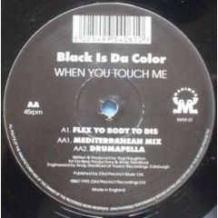 Black Is Da Color - Black Is Da Color - When You Touch Me - Marimba