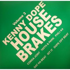 Kenny Dope Gonzalez - Kenny Dope Gonzalez - House Brakes Volume 3 - Dope Wax