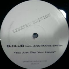 G-Club - G-Club - You Just Clap Your Hands - G-Club Productions