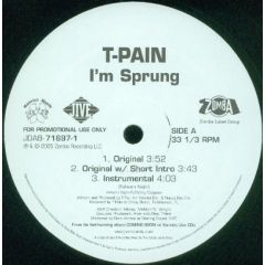 T Pain - T Pain - I'm Sprung - Jive