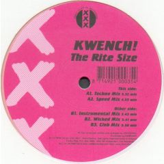 Kwench! - Kwench! - The Rite Size - Urban Sound Of Amsterdam