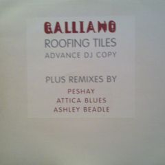 Galliano - Galliano - Roofing Tiles - Talkin Loud