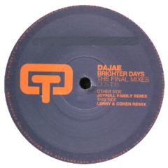 Dajae - Dajae - Brighter Days (The Final Mixes) - Ocean Trax