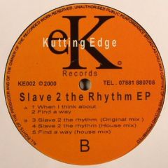 DDH & DJ Toy - DDH & DJ Toy - Slave 2 The Rhythm - Kutting Edge