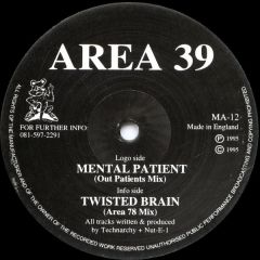 Area 39 - Area 39 - Mental Patient - Bear Necessities