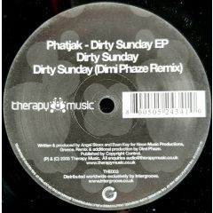Phatjak - Phatjak - Dirty Sunday EP - Therapy 