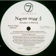New World - New World - Paradise Is Waiting - Music 7 Records Ltd.
