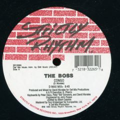 The Boss - The Boss - Congo - Strictly Rhythm