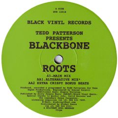 Tedd Patterson Presents Blackbone - Tedd Patterson Presents Blackbone - Roots - Black Vinyl Records
