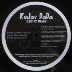 Kujay Da Da - Kujay Da Da - Let It Play - Phonetic