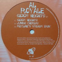 Al Royale - Al Royale - Giddy Heights - DIY