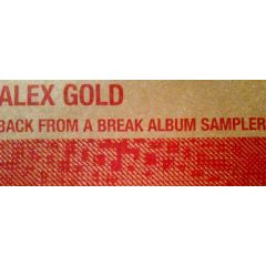 Alex Gold - Alex Gold - Back From A Break Album Sampler - Xtravaganza