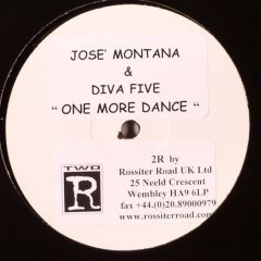 Josè Montana & Diva Five - Josè Montana & Diva Five - One More Dance - Two R