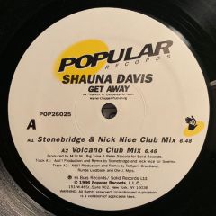 Shauna Davis - Shauna Davis - Get Away - Popular