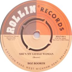 Boz Boorer - Boz Boorer - She's My Little Woman / Juke Box Rock - Rollin Records
