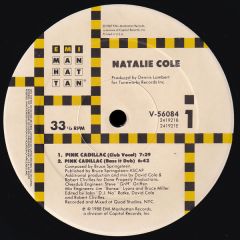 Natalie Cole - Natalie Cole - Pink Cadillac - EMI-Manhattan Records