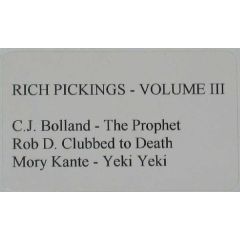 Various - Various - Rich Pickings - Volume III - Not On Label