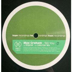 Max Graham - Max Graham - Tell You - Hope 