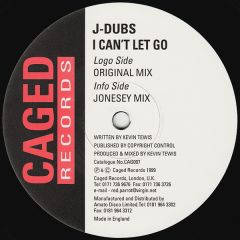 J Dubs - J Dubs - I Can't Let Go - Caged