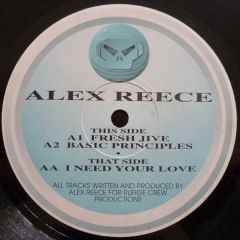 Alex Reece - Alex Reece - Fresh Jive / Basic Principles / I Need Your Love - Metalheadz