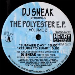 DJ Sneak - DJ Sneak - Polyester EP Volume 2 - Henry Street